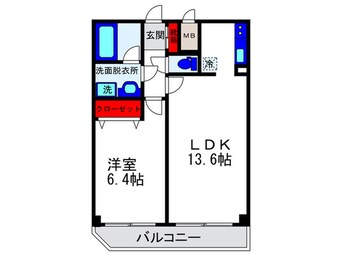 間取図 ア－バネックス豊中桜塚