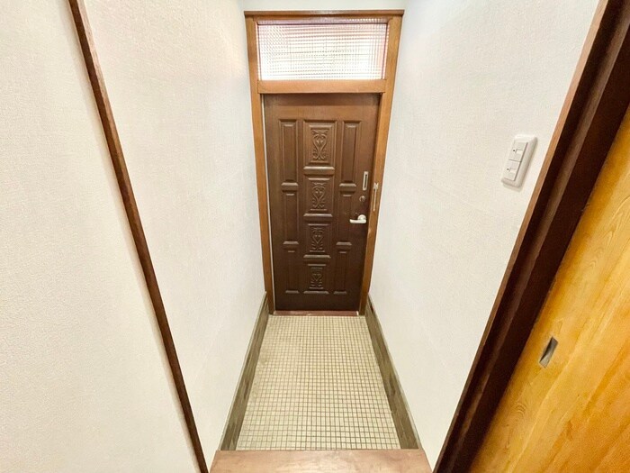 玄関 宮之阪1丁目貸家