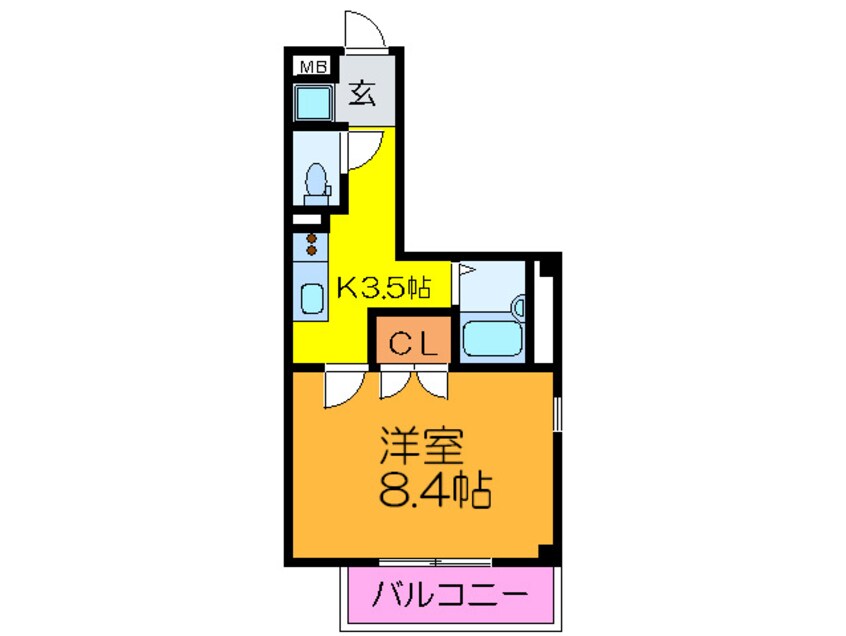 間取図 ハイツＳＨＵＷＡⅡ