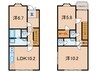 朝日ヶ丘荘苑 3LDKの間取り