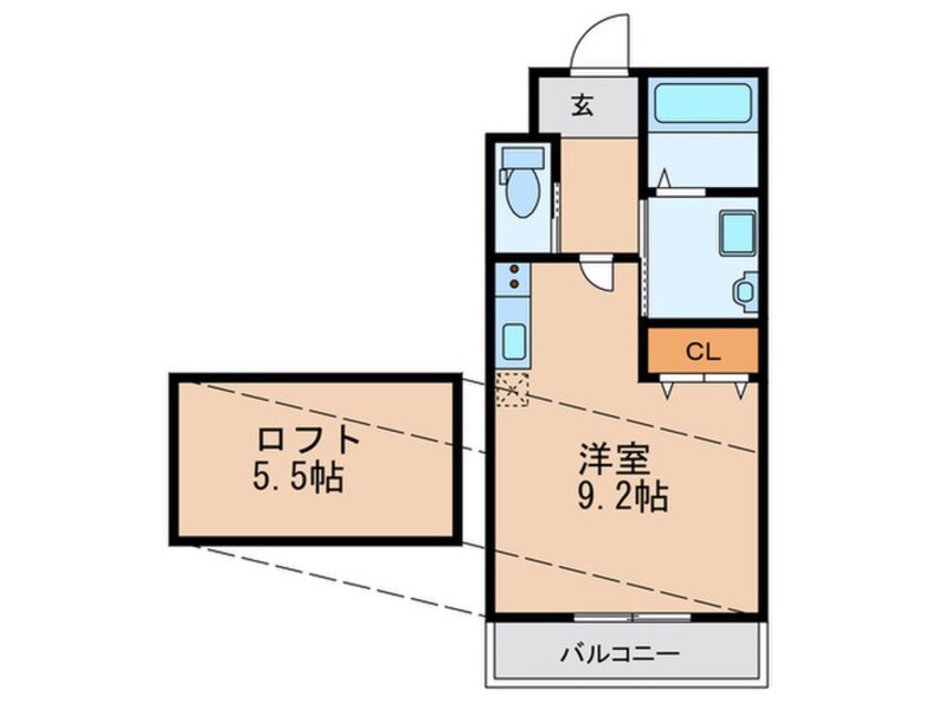 間取図 ノイベル柏里