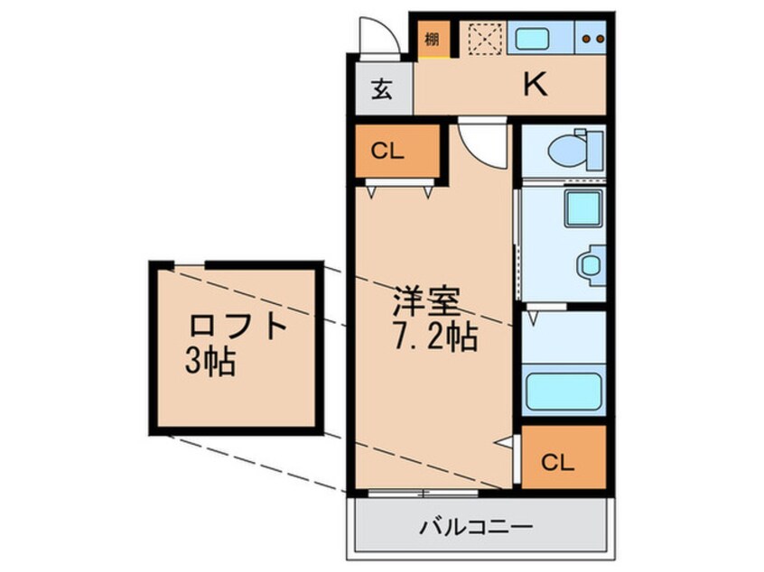 間取図 ノイベル柏里