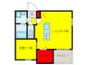 REGALEST 鴻池 1LDKの間取り