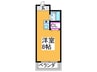 吉岡ハイツ 1Rの間取り