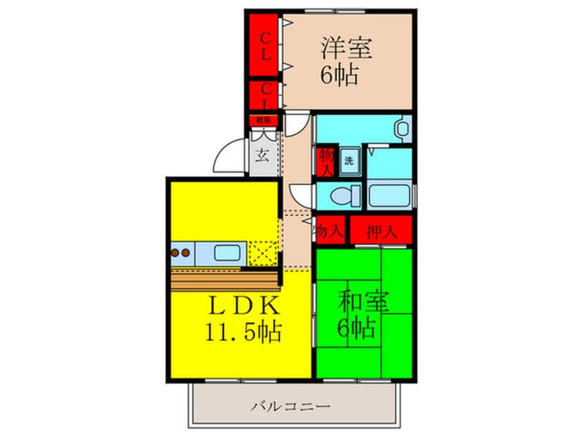 間取図 ネオパ－チェＣ