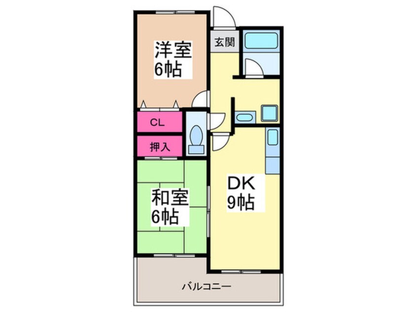間取図 ラシーヌ・Ｋ