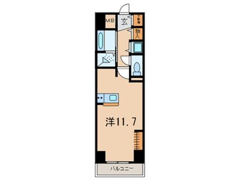 間取図 フレックス芦屋