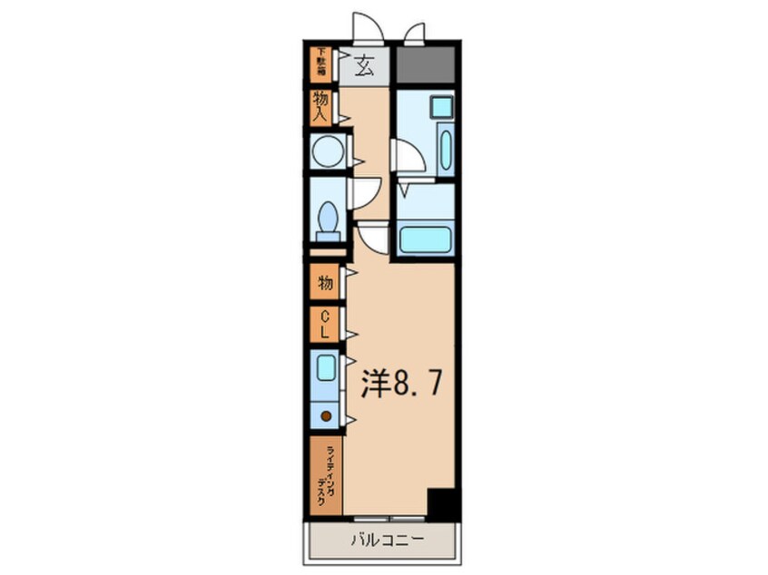 間取図 フレックス芦屋
