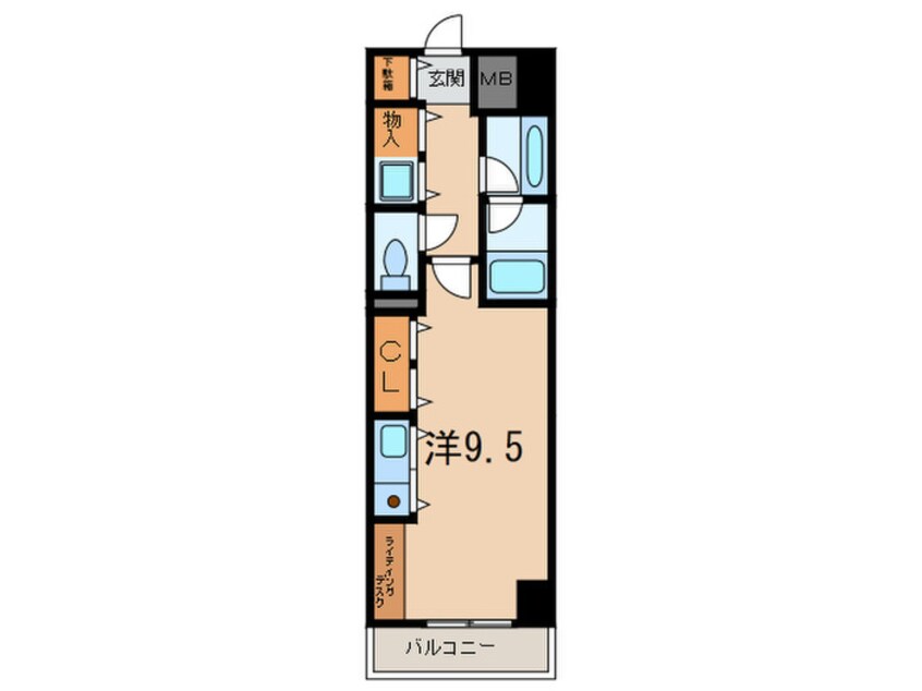 間取図 フレックス芦屋