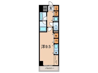 間取図 フレックス芦屋