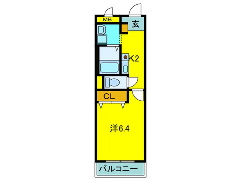 間取図 メゾン・ド・ミキＰａｒｔ１