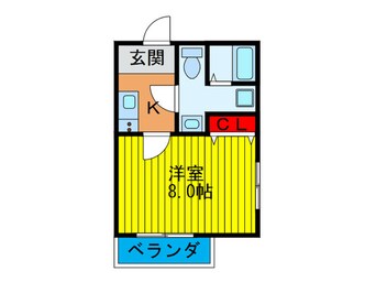 間取図 ドゥエリング太子橋