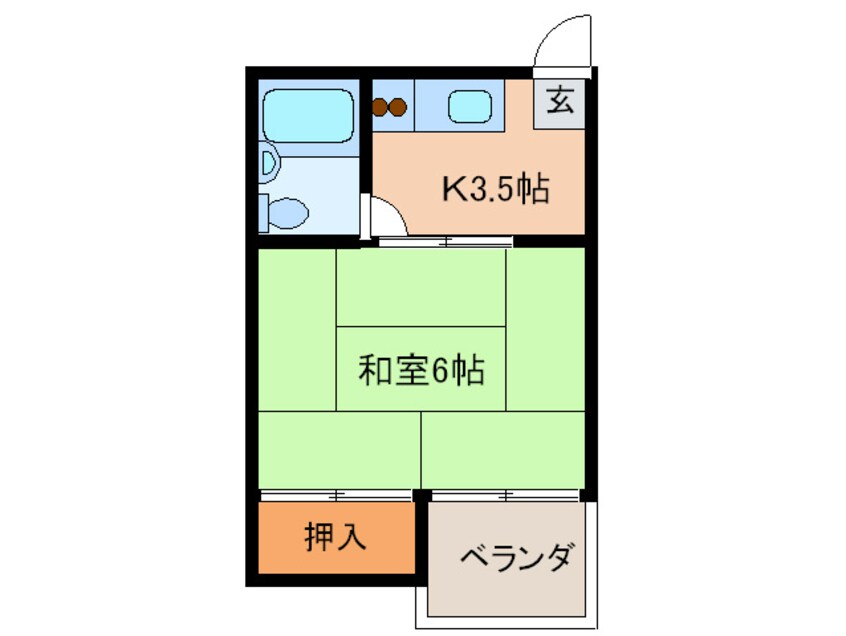 間取図 マンションいずみ