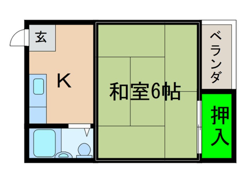 間取図 マンションいずみ