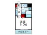 Ｎ・緑地 1Kの間取り