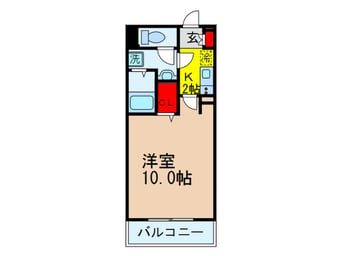 間取図 Ｎ・緑地