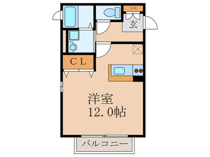 間取図 ボヌ－ル