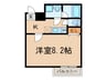 Ａｒｔｅｒｙ塚口 1Kの間取り