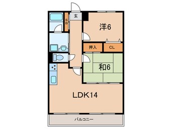 間取図 サンライズ明和