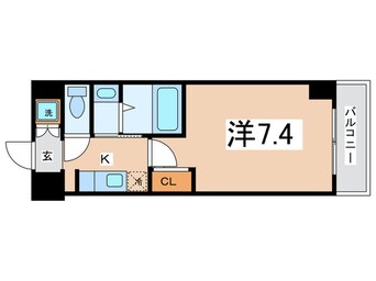 間取図 グランディ－ル阪南町Ⅲ番館