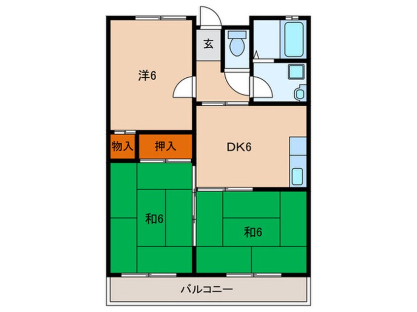 間取図 グラッツィオハイツ