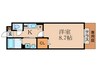 ヴィクトワ－ルオノ 1Kの間取り