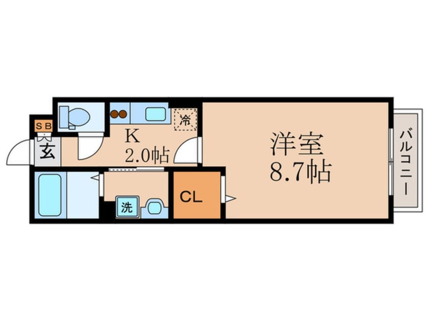 間取図 ヴィクトワ－ルオノ
