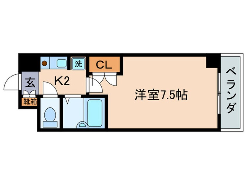 間取図 アイランド小野山