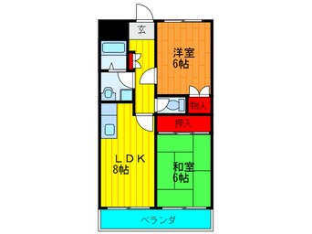 間取図 富士野里マンション