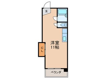 間取図 キャピタル寺町ビル