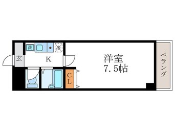 間取図 エスポワール上桂