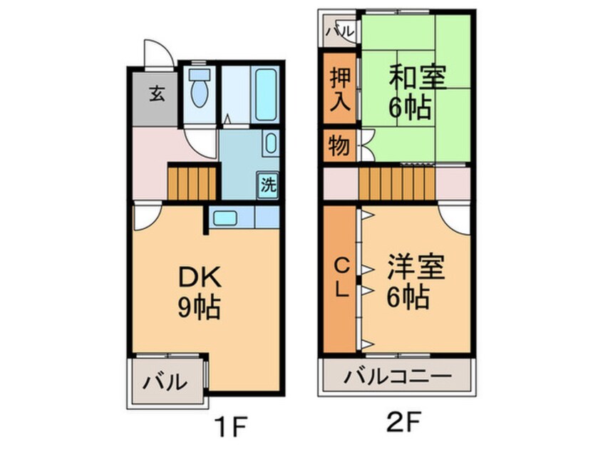 間取図 タイム　２