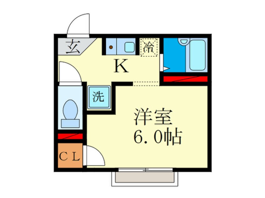 間取図 プチセルニヨン