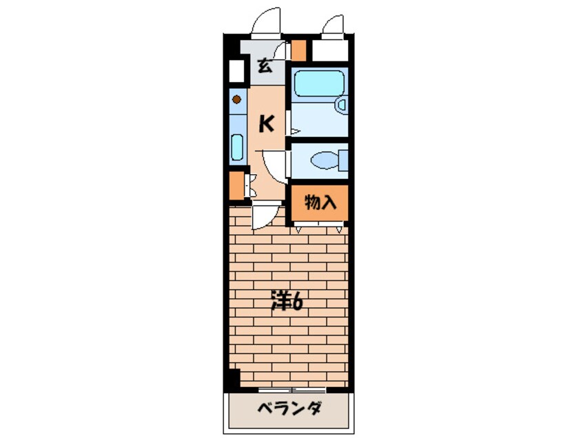 間取図 サテライトビル　１