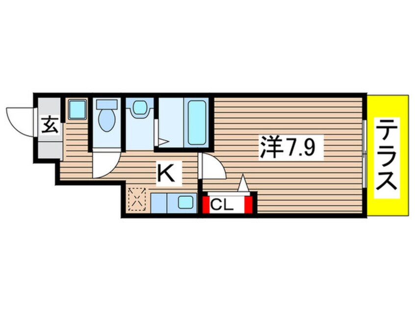 間取図 ヴェルデュールTomatsu