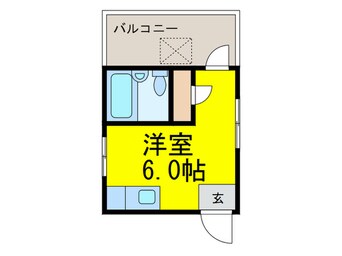 間取図 キャンパスハイツ