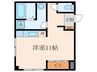 ユタカマンション 1Rの間取り