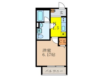 間取図 アクシア小路