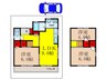 五十鈴町貸家 3LDKの間取り