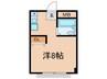 田中マンション 1Rの間取り