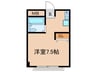 田中マンション 1Rの間取り