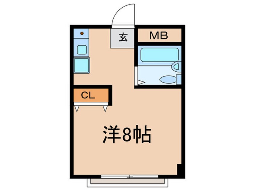 間取図 田中マンション