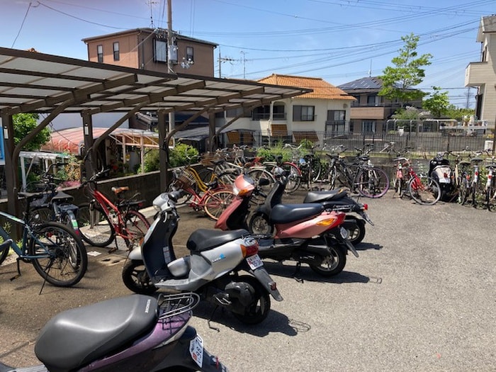 駐輪場 田中マンション