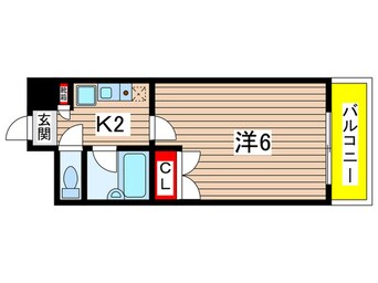 間取図 ピュア衣笠