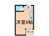 レバンガ江坂AP 1Rの間取り