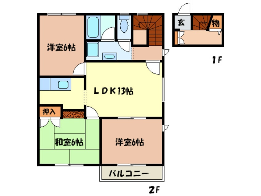 間取図 ウィルコート