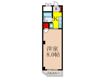 間取図 ﾕｰﾄﾋﾟｱｽｴﾋﾛ