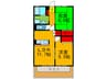 サニーヒルモリイ 2LDKの間取り