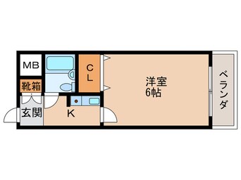 間取図 メゾンオーク毛馬