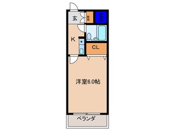 間取図 メゾンオーク毛馬